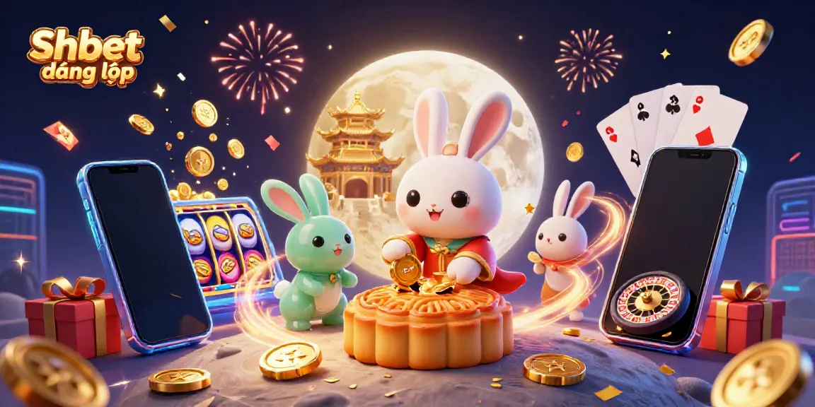 Engage with the thrilling world of Shbet đăng nhập featuring playful characters amid a vibrant casino scene.