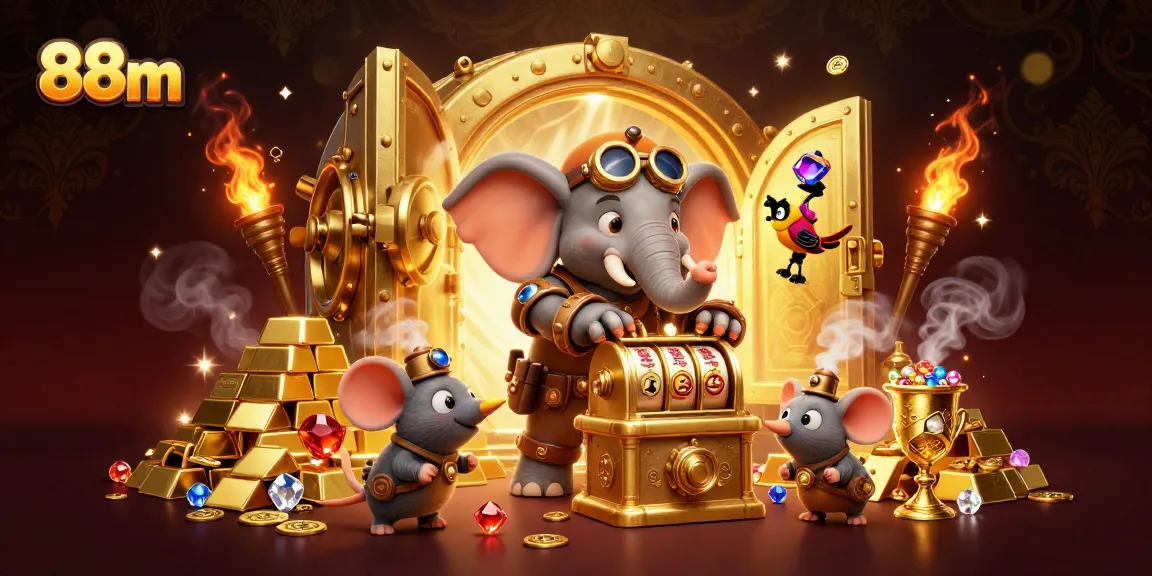 Engage with thrilling slot games at 88m, featuring vibrant treasures and imaginative 3D characters.